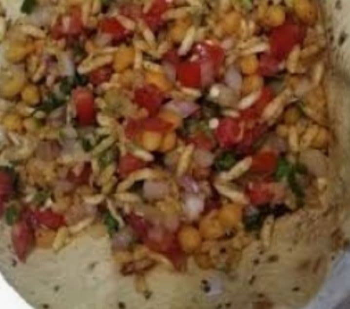 Papad bhel puri  recipe