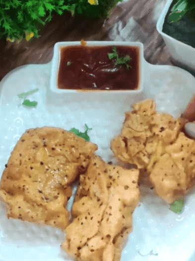 Masala Papad Roll recipe