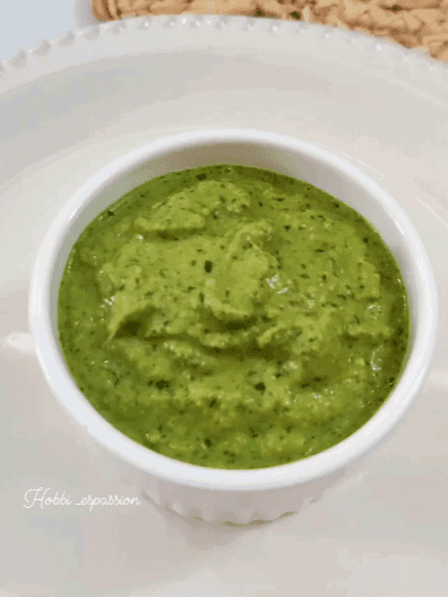 Coriander Peanut Chutney recipe