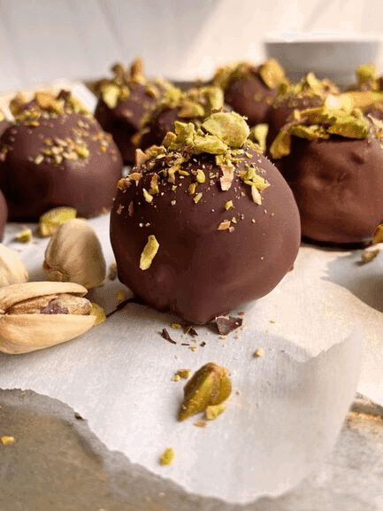 Burfi Truffles with a Fusion Twist recipe