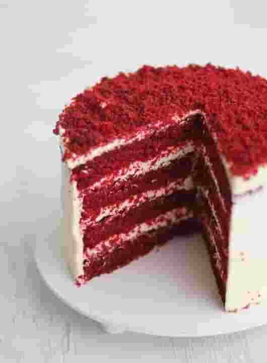 Yummy Delicious Naija Red Velvet Cake recipe