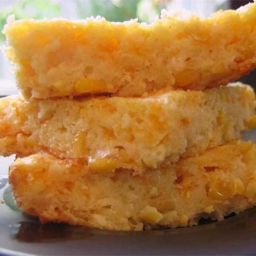 Cheesy, Creamy Cornbread Casserole recipe