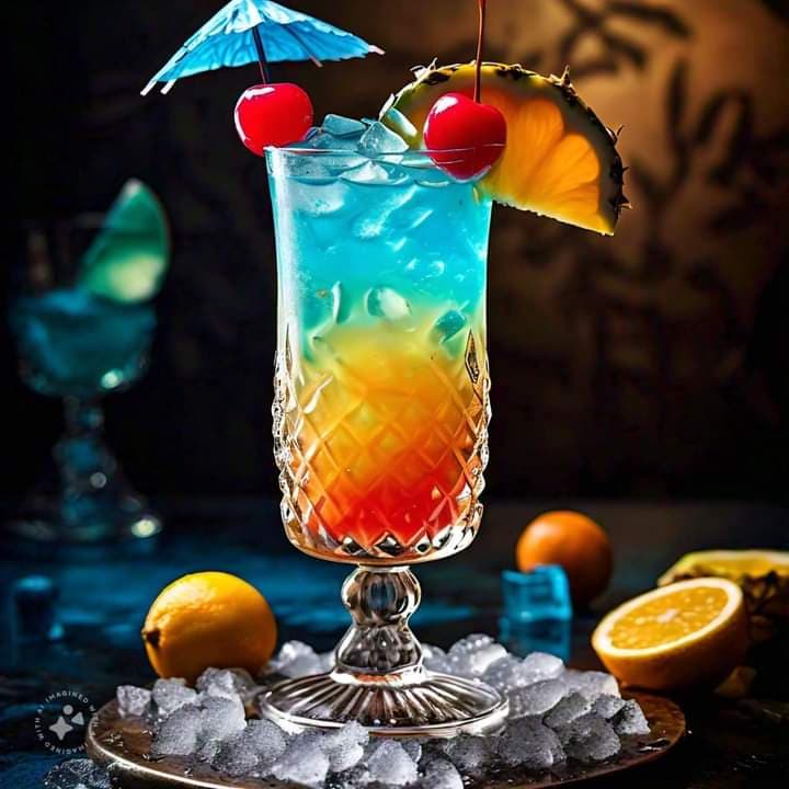 Blue Hawaii Cocktail recipe