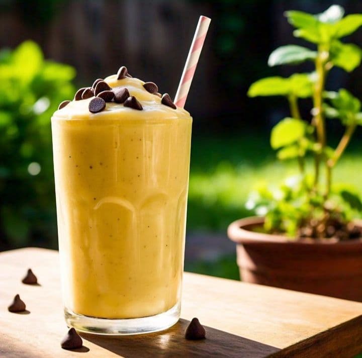 Vanilla Chocolate Banana Smoothie recipe