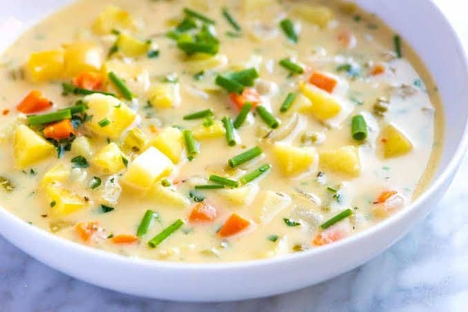 Cream of Potato Soup recipe