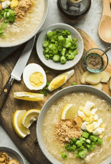 Chicken Arroz Caldo recipe