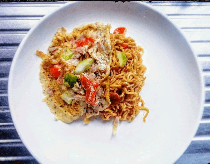 Suya Spice noodles recipe