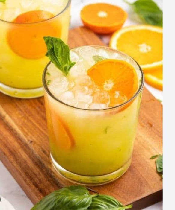 Orange mojito  recipe