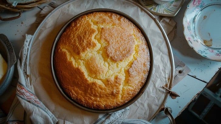 Homemade Butter Vanilla Cake recipe