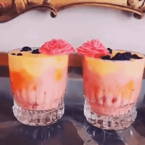 Strawberry, Papaya, Mango, Yogurt Smoothie recipe