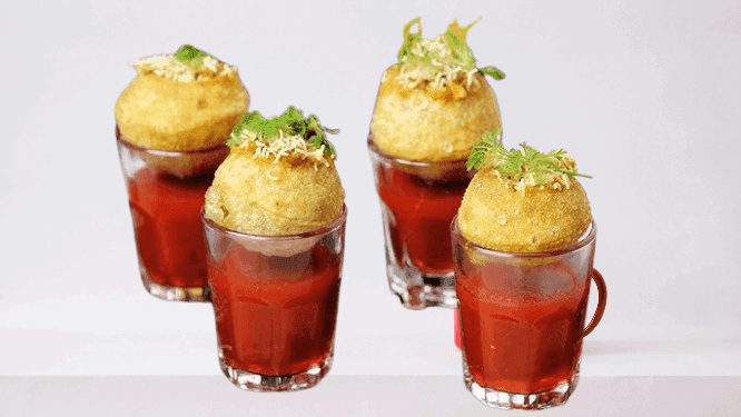 Indian-Mexican Pani Puri recipe