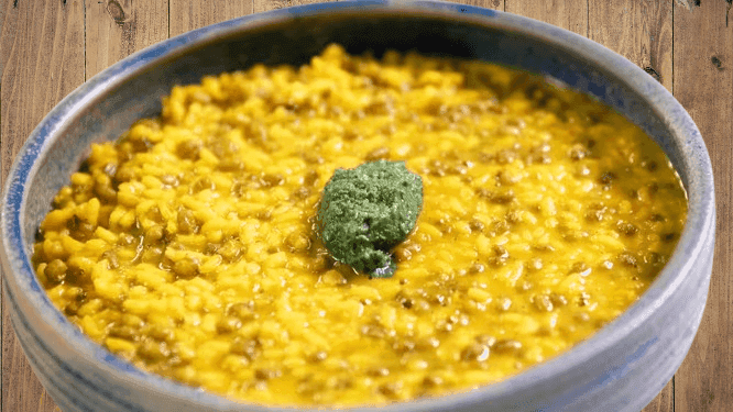 Creamy Maa ki Daal Risotto- An Indo-Italian Fusion recipe