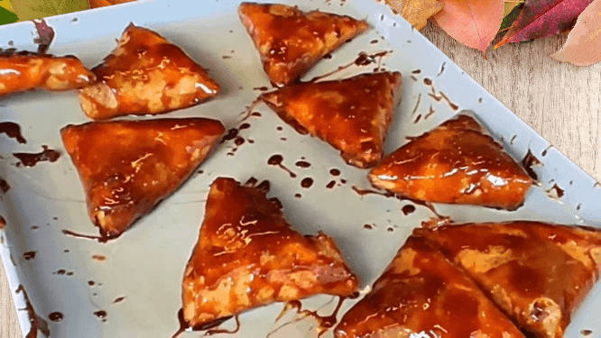 Indian-Spiced Turon Samosas recipe