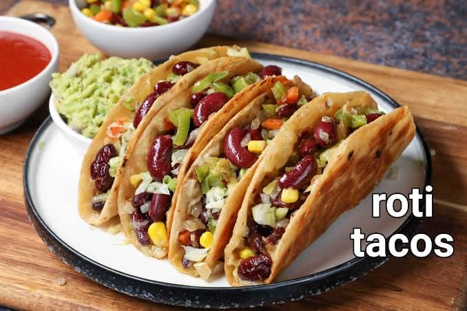 Healthy Roti Tacos recipe