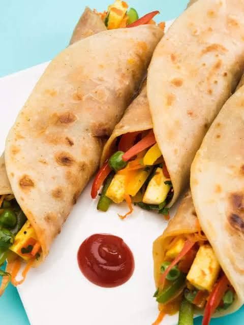 Healthy Roti Wrap recipe