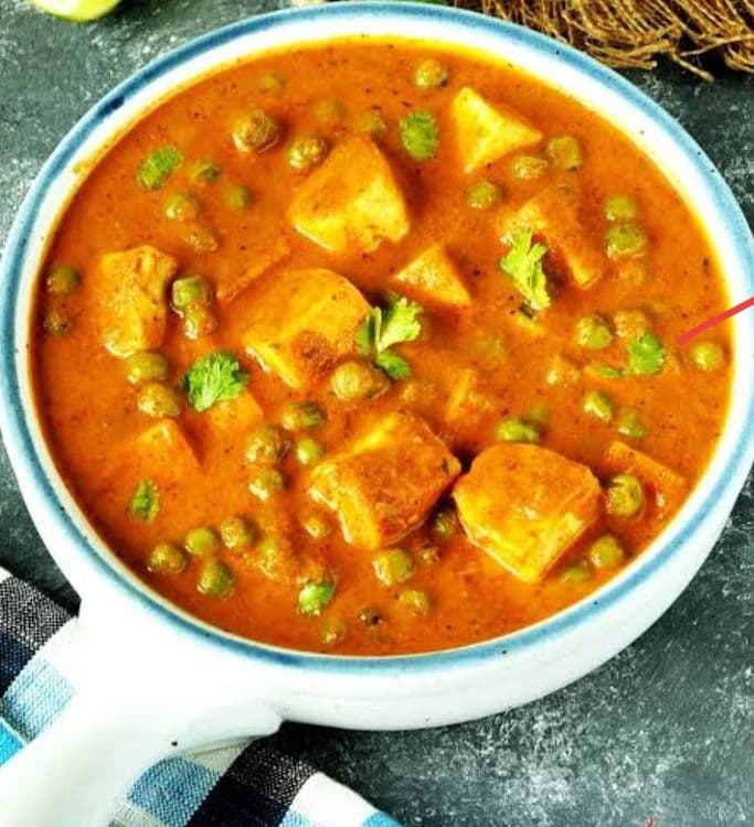 Spicy Matar Paneer with a Fusion Twist recipe