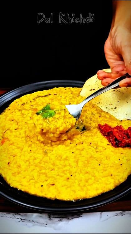 Restaurant-Style Dal Khichdi recipe