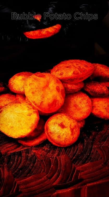 Perfectly Crispy Bubble Potato Chips recipe