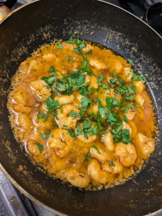 Easy Prawns Masala recipe