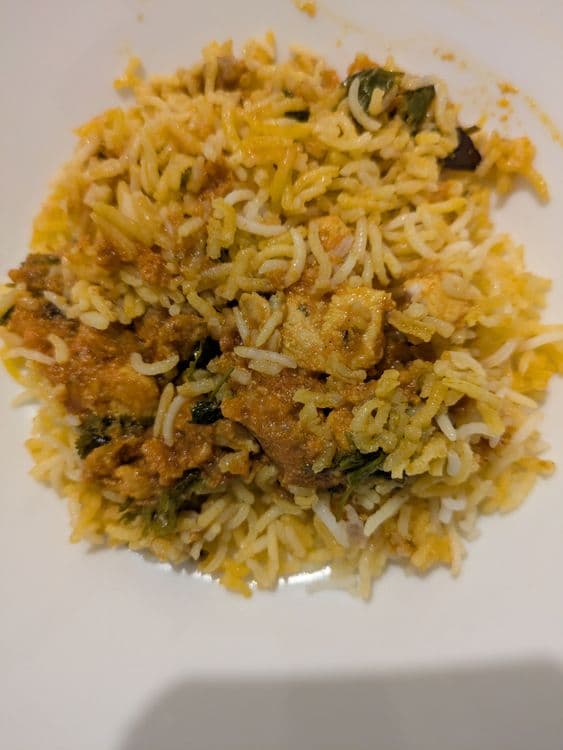 Butter Chicken Biryani recipe