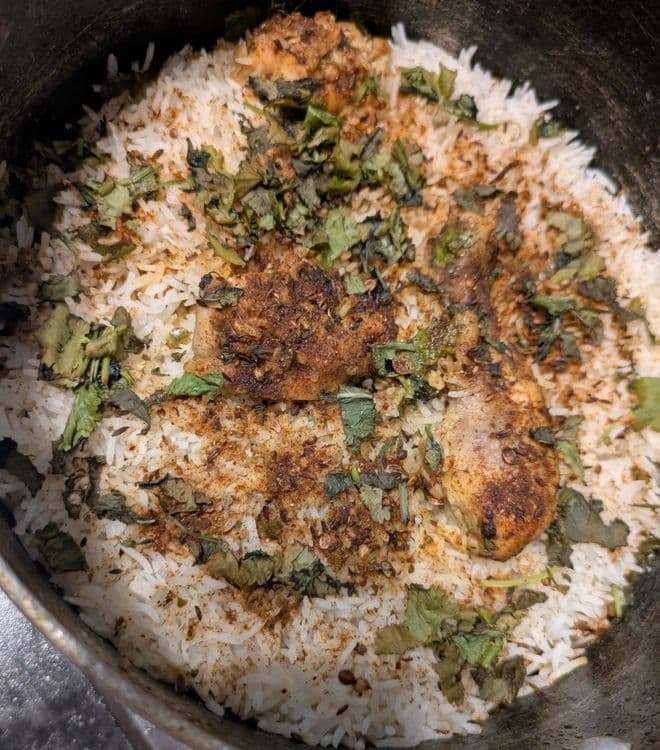 Balochi Tikka Biryani recipe