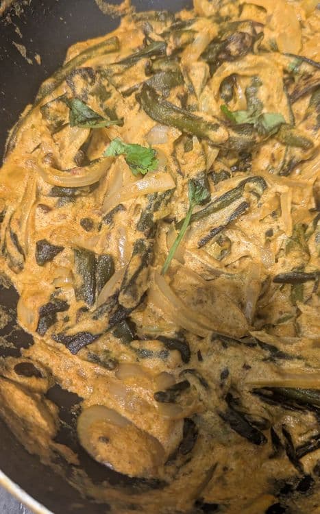 Dahi Bhindi recipe