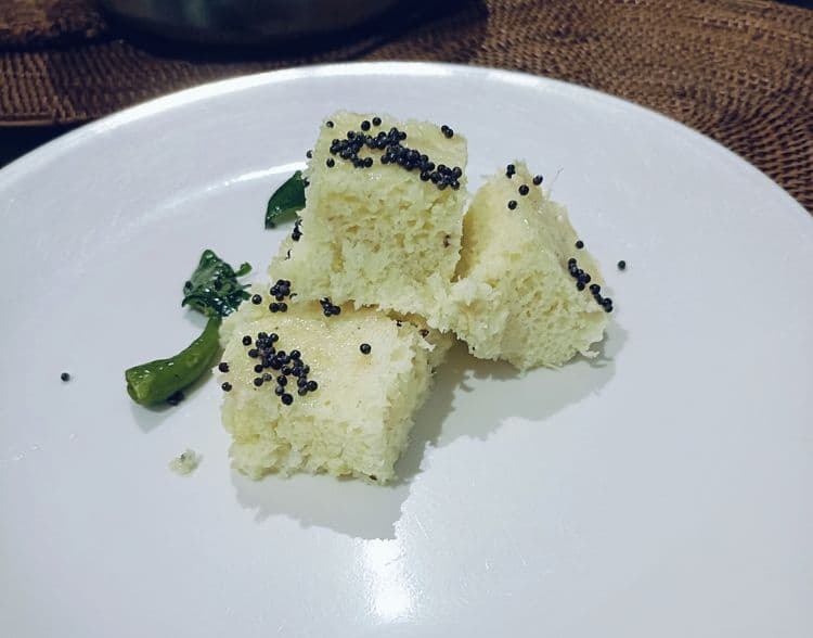 Instant Vegan Dhokla recipe