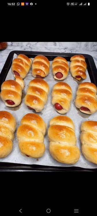 Sausage Bread Rolls (Pigs in a Blanket) recipe