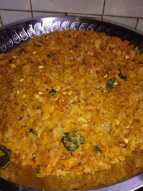 Very Crispy Yummy Poha recipe