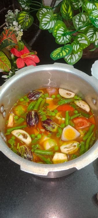 One Pot Vegetable Sambar  recipe