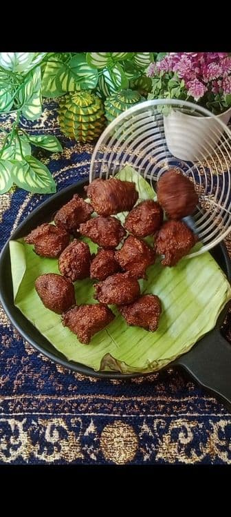 Goud Saraswat Brahmin style Banana Fried Modak  recipe