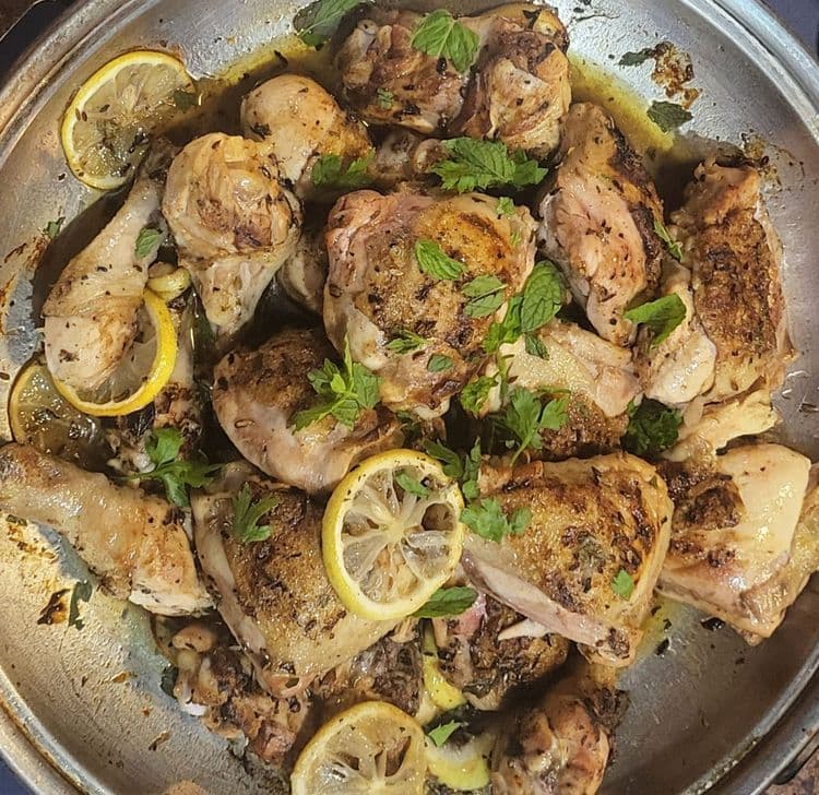 Greek Lemon Baked Chicken recipe