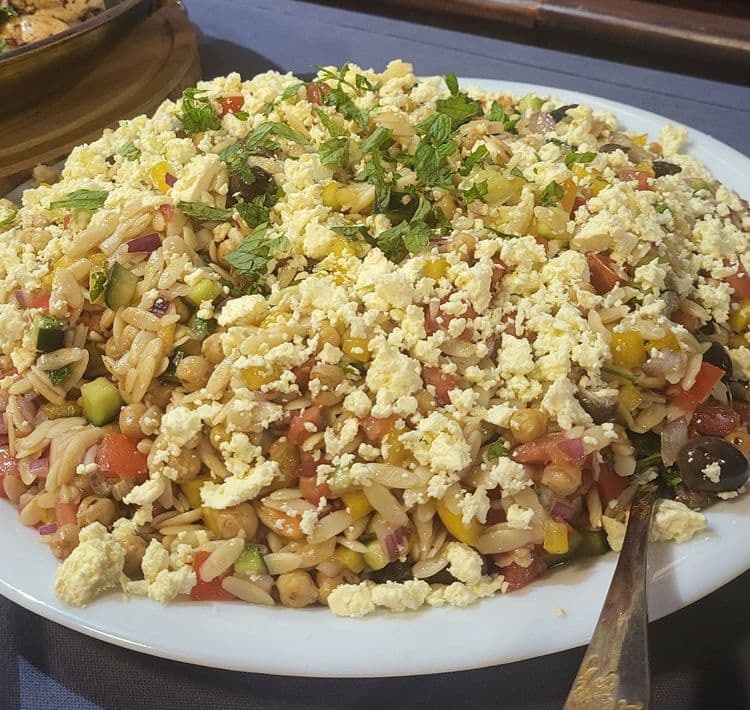 Greek Orzo Salad recipe