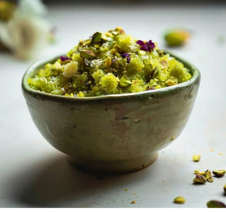 Pista Halwa recipe