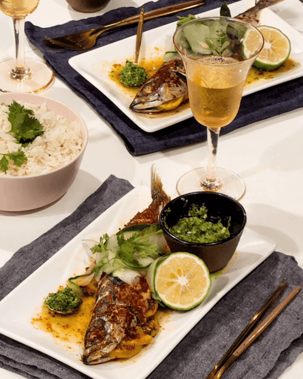 Steamed Chilli Mackerel recipe