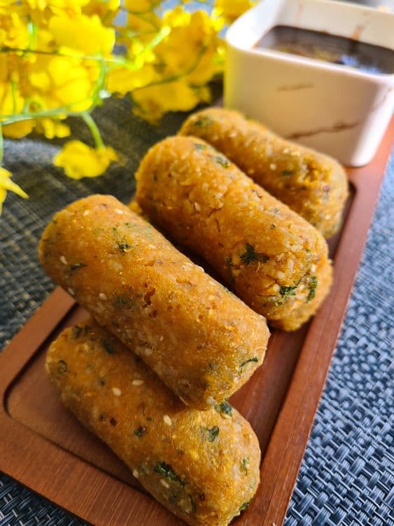 Rice Fritters recipe