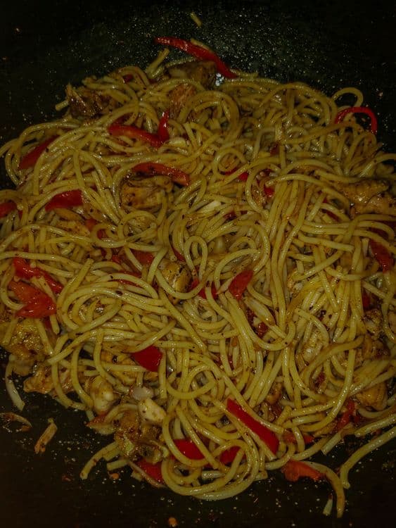 Stir fry Pasta recipe