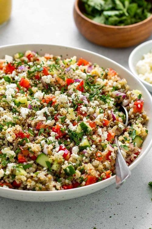 Mediterranean Quinoa Salad recipe