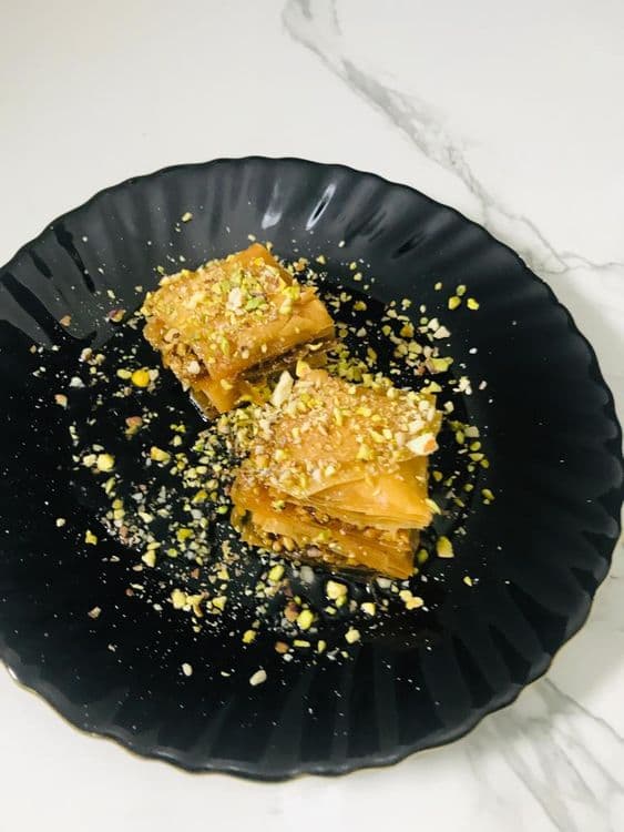 Homemade Pistachio Baklava recipe