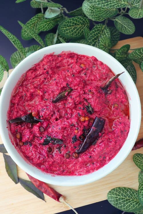 Kerala-style Beetroot Pachadi  recipe