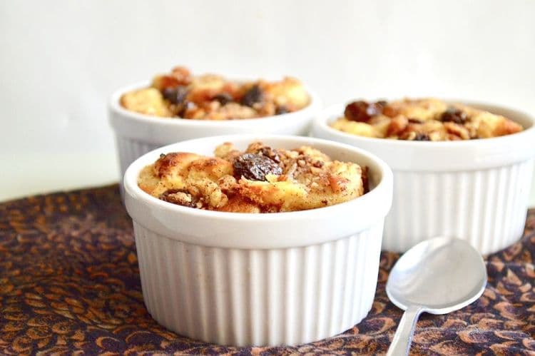 Rum Raisin Bread Pudding recipe