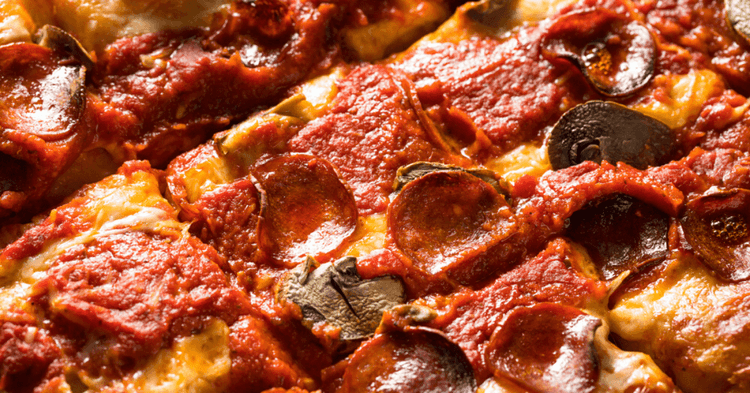 Detroit-Style Pepperoni Pizza recipe