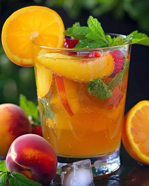 Texas Peach Sangria recipe