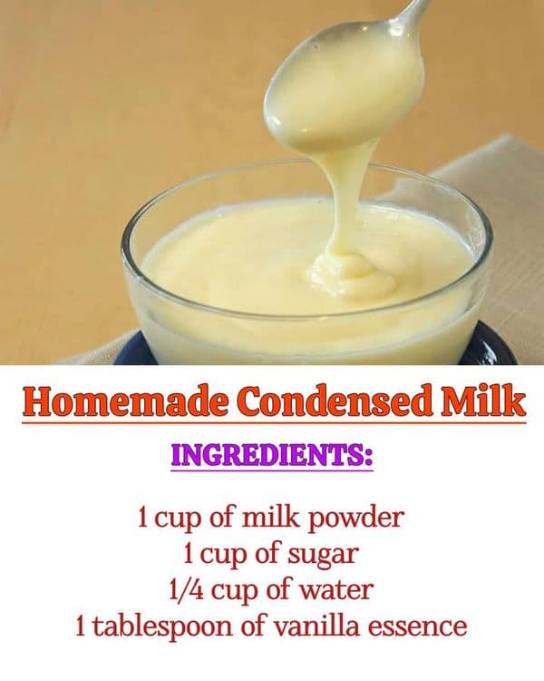 Homemade Condensed Milk recipe