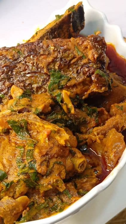 Nigerian Banga Stew (Ofe Akwu) recipe