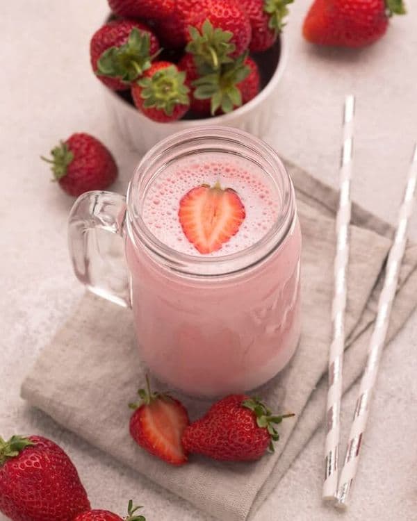 Sweet Strawberry Sips recipe