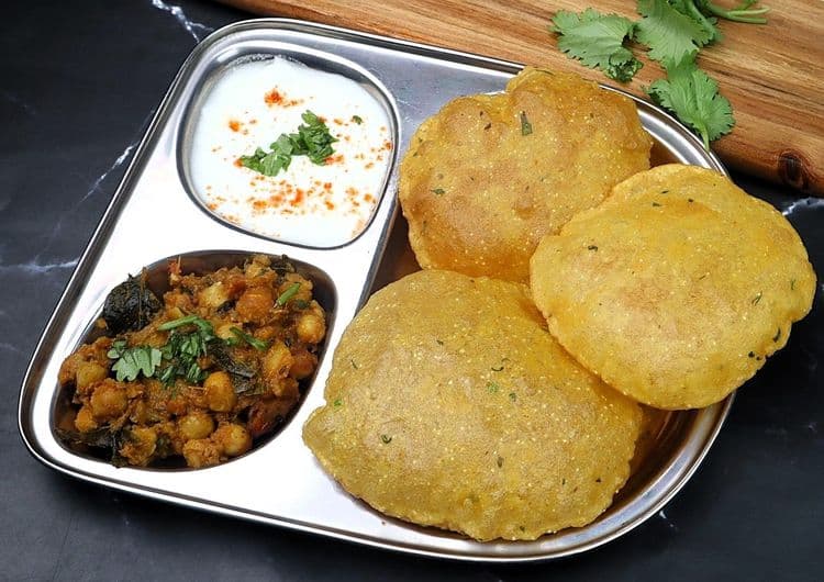 Aloo Masala Poori Recipe recipe