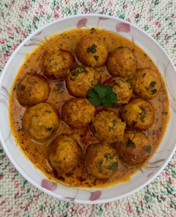 Chicken Kofta Curry recipe