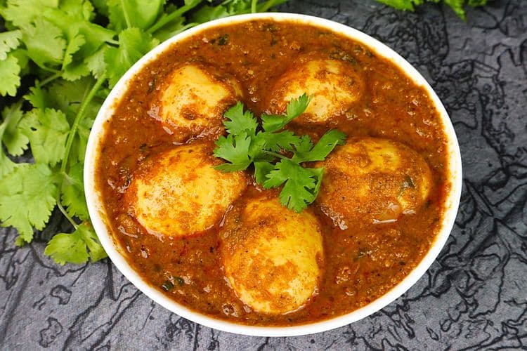 Kolhapuri Egg Curry Indian Style recipe