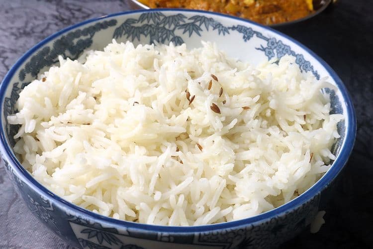 Jeera Rice (Cumin Rice) in Pressure Cooker recipe